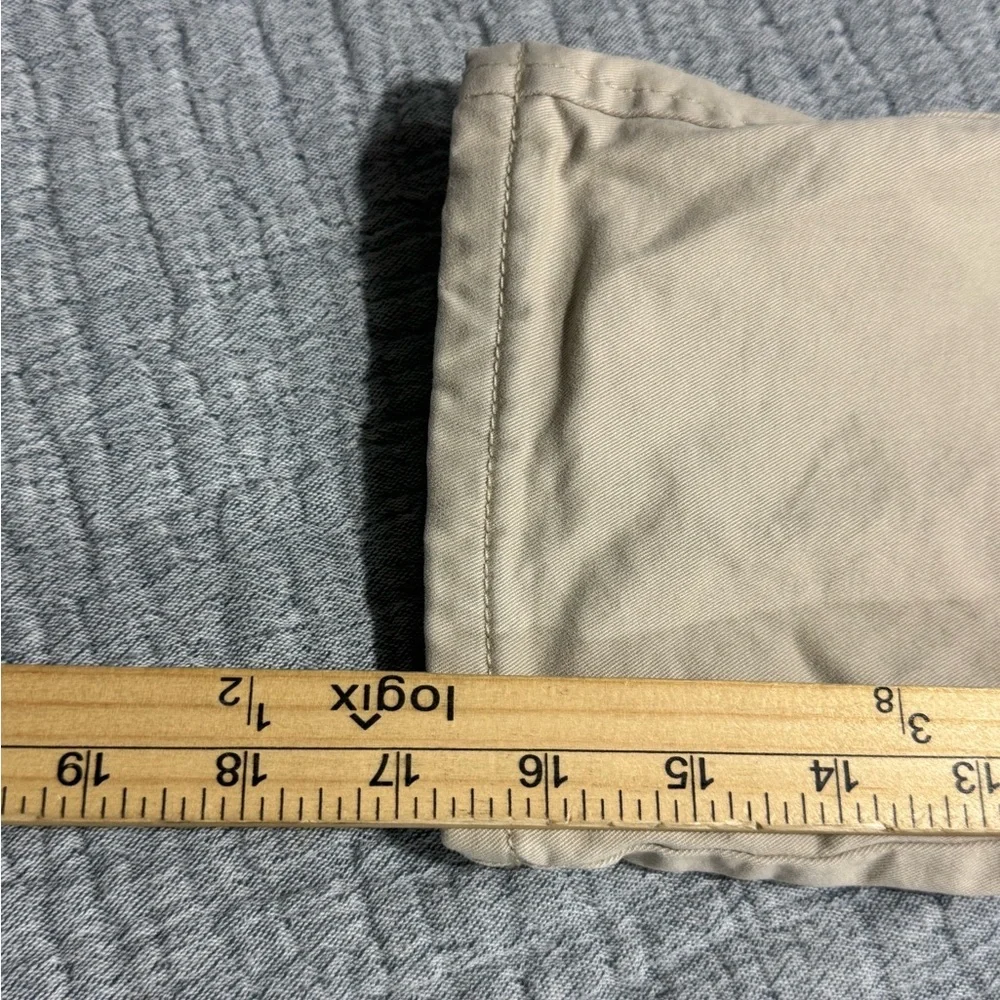 Gap 90s Loose Line Plaid Fleece Lined Khaki Pants‎ Boys Size 4 Years Toddler